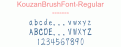 KouzanBrushFont-Regular