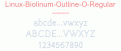 Linux-Biolinum-Outline-O-Regular