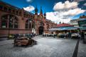 Gdansk, Poland- September 19,2015: Market place hall.