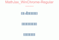 MathJax WinChrome-Regular