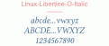 Linux-Libertine-O-Italic
