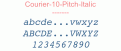 Courier-10-Pitch-Italic