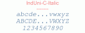 IndUni-C-Italic