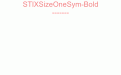 STIXSizeOneSym-Bold