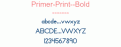 Primer-Print--Bold