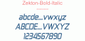 Zekton-Bold-Italic
