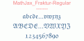 MathJax Fraktur-Regular