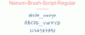 Nanum-Brush-Script-Regular