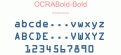 OCRABold-Bold