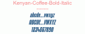 Kenyan-Coffee-Bold-Italic