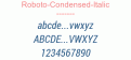 Roboto-Condensed-Italic