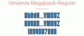 Velvenda-Megablack-Regular