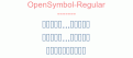 OpenSymbol-Regular