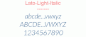 Lato-Light-Italic