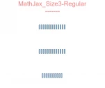 MathJax Size3-Regular