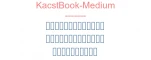 KacstBook-Medium