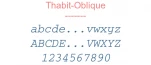 Thabit-Oblique