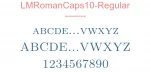 LMRomanCaps10-Regular