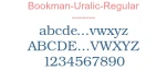 Bookman-Uralic-Regular