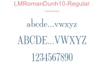 LMRomanDunh10-Regular