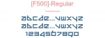 [F500]-Regular