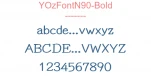 YOzFontN90-Bold