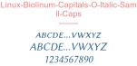 Linux-Biolinum-Capitals-O-Italic-Samll-Caps