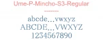 Ume-P-Mincho-S3-Regular