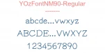 YOzFontNM90-Regular
