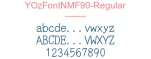 YOzFontNMF90-Regular