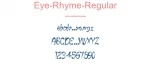 Eye-Rhyme-Regular