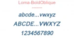 Loma-BoldOblique
