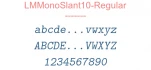 LMMonoSlant10-Regular