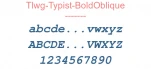 Tlwg-Typist-BoldOblique