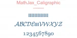 MathJax Caligraphic