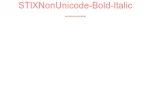 STIXNonUnicode-Bold-Italic