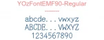 YOzFontEMF90-Regular