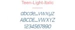 Teen-Light-Italic