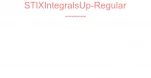STIXIntegralsUp-Regular