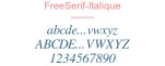 FreeSerif-Italique