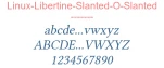 Linux-Libertine-Slanted-O-Slanted