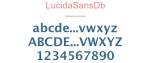 LucidaSansDb