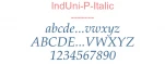 IndUni-P-Italic