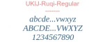 UKIJ-Ruqi-Regular