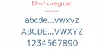 M+-1c-regular
