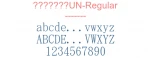 教育部標準宋體UN-Regular