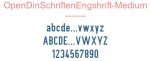 OpenDinSchriftenEngshrift-Medium