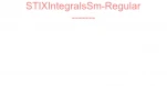 STIXIntegralsSm-Regular