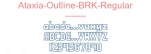 Ataxia-Outline-BRK-Regular