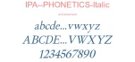 IPA--PHONETICS-Italic